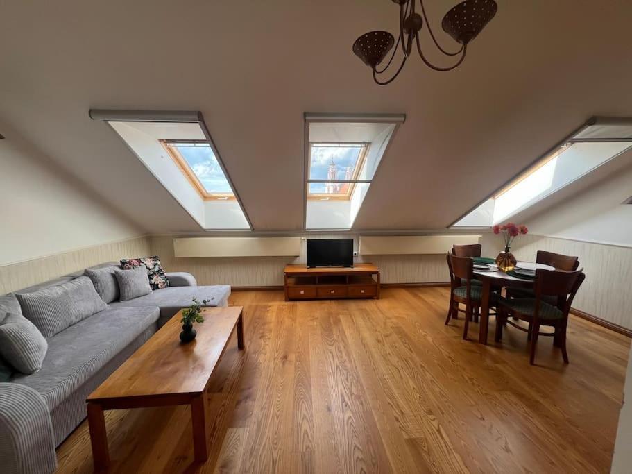 Old Town Apartment With Free Parking Vilnius Eksteriør bilde